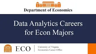 Data Analytics Careers for Econ Majors