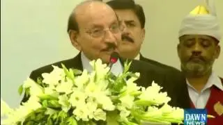 Speech of CM sindh Qaim Ali Shah