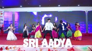 A Beautiful Dance by Jr. IIT-I students at 5th anniversary celebrations of Sri Aadya Junior College