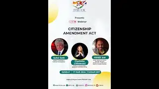 Webinar: Citizenship Amendment Act, 2019