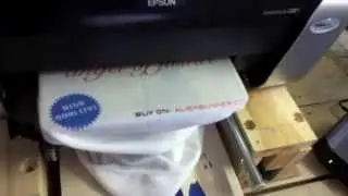Homemade DTG PRINTER - 2013
