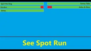 See Spot Run (2001) Final Battle with healthbars (International Dog Day Special)