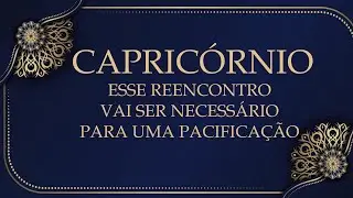 🔮CAPRICÓRNIO🔮ALGUEM ARREPENDIDO POR TER ACREDITADO EM MENTIRAS QUE FALARAM SOBRE VOCE