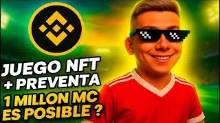 NUEVO JUEGO NFT⚽&iquest;Qu&eacute; es GOAL PLAY y c&oacute;mo puedes GANAR JUGANDO? ULTIMA HORA! PREVENTA ACTIVA