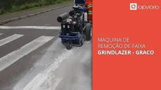 Grindlazer Removedor de Faixas e Demarca&ccedil;&otilde;es #sinaliza&ccedil;&atilde;o #faixadepedestre