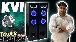 KVI Dual Tower Home Theatre | Heavy Bass system | Unboxing & Review | Guru Electronics 