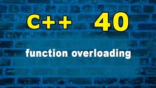 function overloading