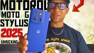 Moto G Stylus - 2025 Unboxing & First Impressions (Pantone Surf The Web)