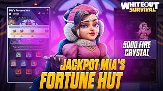 Whiteout Survival Luckiest Mia's Fortune Event 5,000 Fire Crystals 🔥⭐ 화이트아웃 서바이벌 #whiteoutsurvival