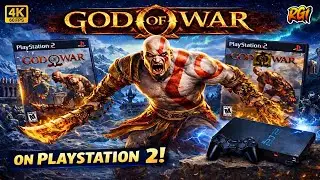 God Of War Games on PS2 in 4K  #RETRO GAMING INDIAN