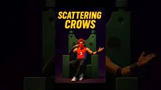 🔥 Scattering Crows Emote 😱 #shorts #ytshorts #scattering