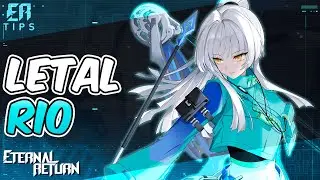 MACHINE GUN RIO DOESN'T STOP TO MOVE! | ETERNAL RETURN 1.0 | PRO PLAYER GAMEPLAY