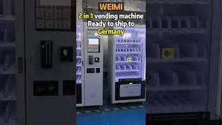 2 in 1 Elevator smart vending machine #vendingmachine #smartvending