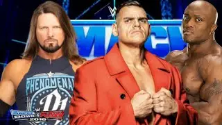 Gunther vs AJ Styles vs Bobby Lashley - WWE SvR 2010 Gameplay