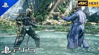 Tekken 8 - Raven VS Kazuya Yakushima Stage Fight Gameplay [4K 60FPS HDR] Tekken 8 2024