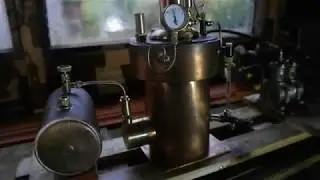 KINGDON BOILER  STEAM TEST BL: GF MARS ENGINE