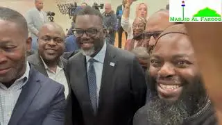 MASJID AL FAROOQ | Chicago Muslim Leadership Summit | Chicago's Mayor Brandon Johnson