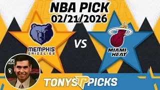 Memphis Grizzlies vs. Miami Heat Pick 2/21/26 NBA Pick Prediction