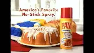 Pam for Baking Non-Stick Spray Commercial (2004)