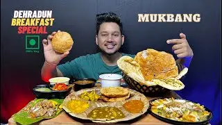Breakfast options in Dehradun | Dehradun Breakfast Special | Indian Breakfast MUKBANG