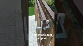 Fence gate or door stopper