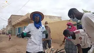 Campagne d'assainissement des Quartiers &agrave; S&eacute;libaby @guidimakhamedia @mauritaniantv
