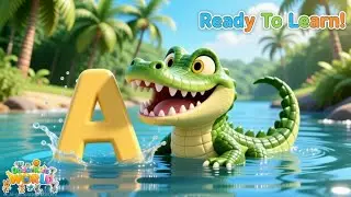 ABC Animal Song for Kids | Learn Letters A–Z with Cute Animals & Despina | Fun Educational Video!
