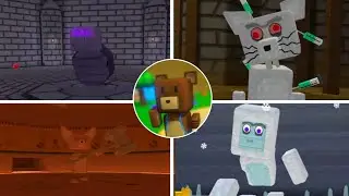 SUPER BEAR ADVENTURE THE YETI THE GUARDIAN THE TURTLE GOLEM  WALKTHROUGH PART 18.0