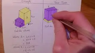 Finding volumes of compound 3D shapes made of cuboids