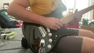 Fender Custom Shop 57 Strat with Lace Sensor Gold, TBX and Clapton Mid Boost sound Demo