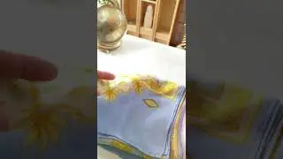 Unboxing Versace Vintage Scarf Part 3 😉
