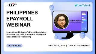 Webinar Series -  Payroll Journey, The Philippines Style