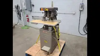 Challenge EH-3A Three Spindle Hydraulic Paper Drill