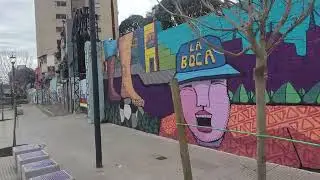 Avenida Almirante Brown. Buenos Aires Argentina