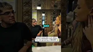 Iggy Azalea trolls N3on for Not Growing a Beard😭