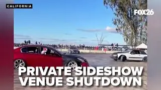 Drifting & burnout sideshow facing temporary restraining order