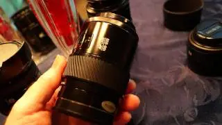 Minolta lens collection