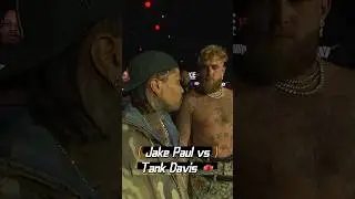 Jake Paul vs. Tank Davis 🥊 #ufc #mma #boxing #jakepaul #tankdavis #shorts