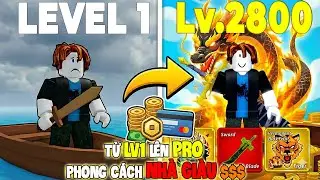 Cày Chay Từ Level 1 Đến Max Cấp Bằng ATM trong Blox Fruits