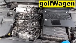 VW Golf 7 throttle valve control module test