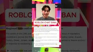 Почему чат Roblox запрещён на Ближнем Востоке!!??