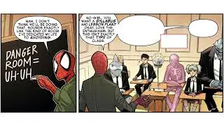 Spider-Man Becomes A Teacher for Mutants (Spider-Man and The X-Men Comic Dub)