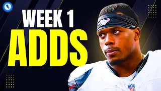 7 MUST ADD Waiver Wire Pickups For Week 1! Fantasy Football 2025