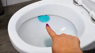 Vergiss teure WC-Steine! Mit diesem Trick bleibt dein Bad immer frisch!
