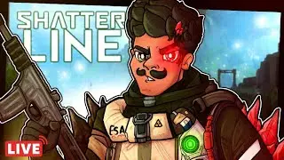 🔴LIVE- NEW GAME - SHATTERLINE! #1 Mustached Streamer- Controller on PC!