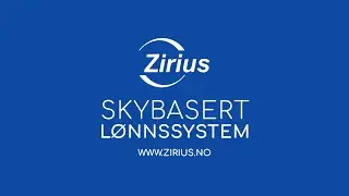 Skybasert l&oslash;nnssystem | Gratis demo - Zirius AS
