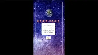 Authentic me is live  12-12-12 global meditation for peace alternative live stream link