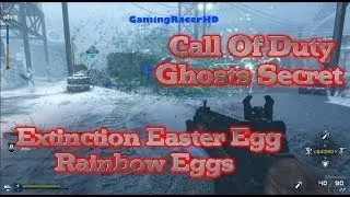 Call of Duty: Ghosts Secret  - Extinction Easter Egg - Rainbow Eggs (1080p HD)