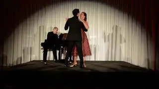 Julia Koci und Franz G&uuml;rtelschmied, singen 