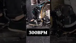 Doublebass drumming - How to play fast? #drums
